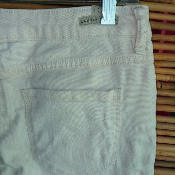 Laura Conrad 6 White Creme Skinny Jeans - Picture 2 of 7